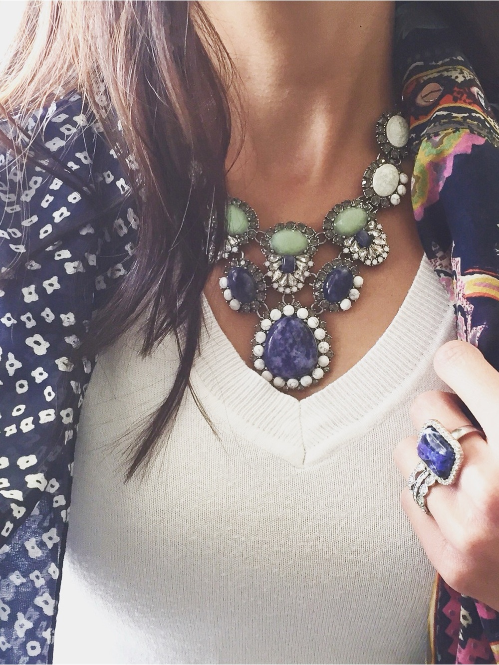 Chloe + Isabel Tangier Convertible Statement Necklace